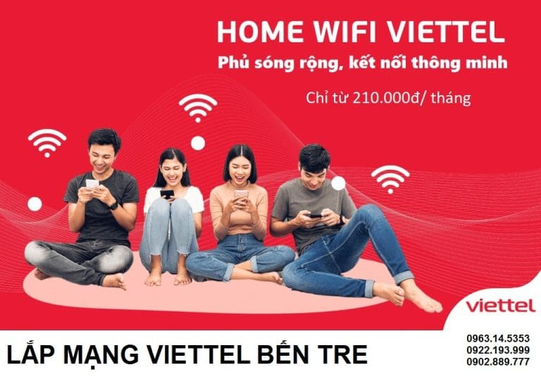 lắp mạng viettel bến tre