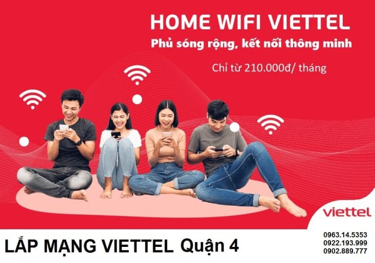 lắp mạng viettel quận 4
